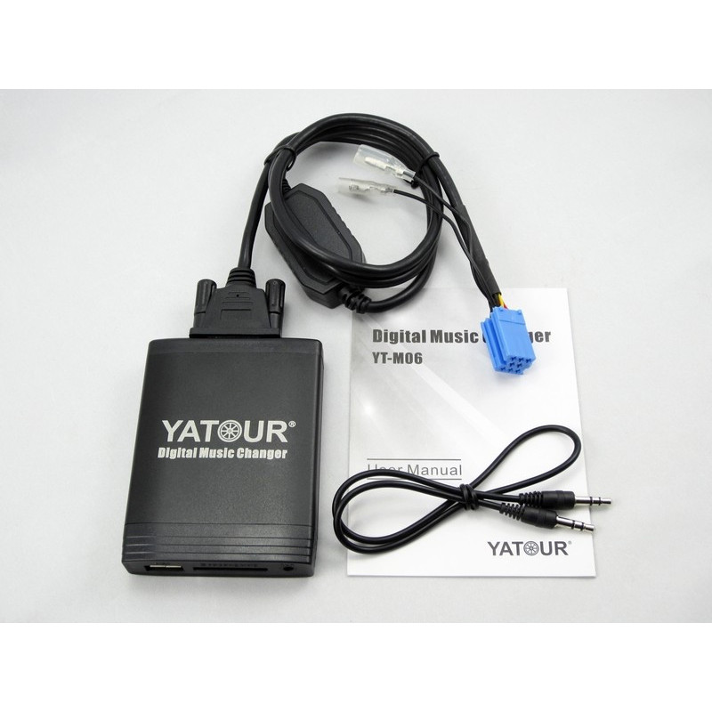 Boitier interface USB MP3 Audio pour Peugeot 406 1995 à 2004
