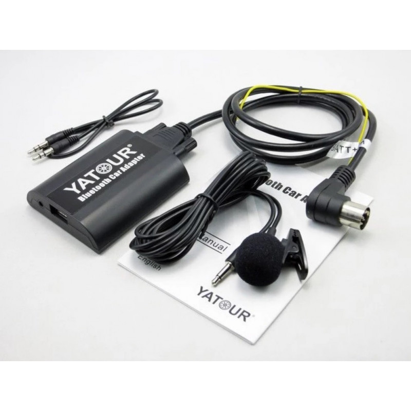 Interface Bluetooth et Auxiliaire pour voiture RENAULT Kit Mains Libres  Streaming Audio avec Micro Chargeur smartphone