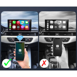Voici la fin du branchement en voiture : ce boîtier Bluetooth est conçu  pour convertir votre CarPlay filaire en CarPlay sans fil ! - L'Avenir