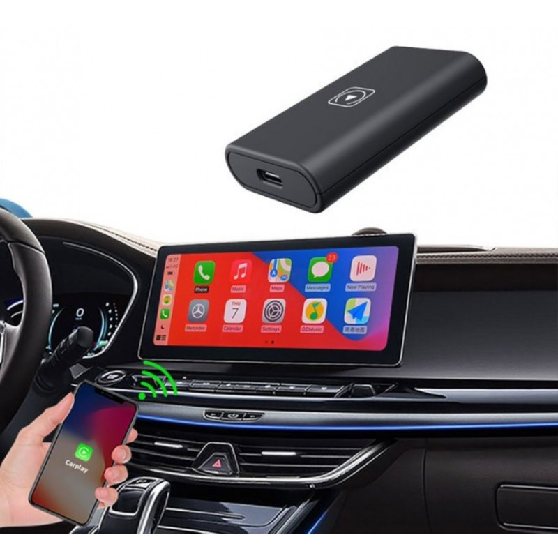 Boîtier Apple Carplay & Android Auto sans fil pour Mercedes GLE et GLS à  partir de 2019