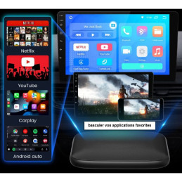 Apple Carplay et Android Auto pour Mitsubishi Pajero Sport 2016 - 2022