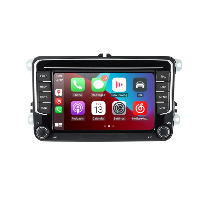 RoverOne® Autoradio GPS Bluetooth pour Fiat 500 Abarth 2007 - 2015