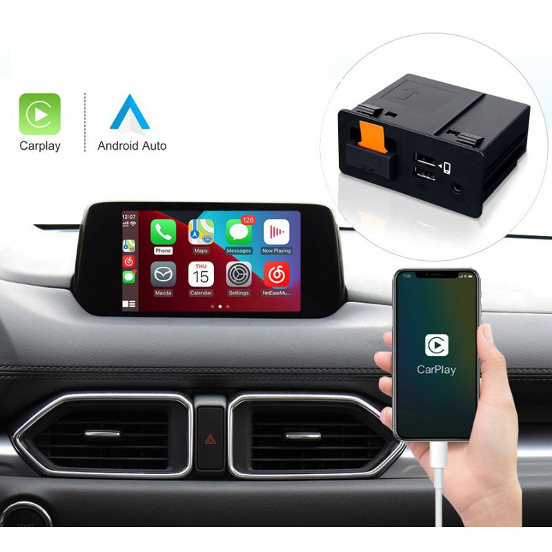 Boitier Apple Carplay et Android Auto pour Mazda CX-3 de 2016 à 2019