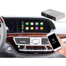 Boitier Carplay & Android pour Mercedes Benz Classe S W221 de 2006...