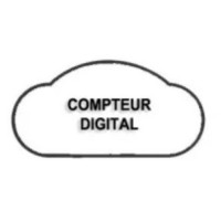 Compteur Digital Porsche