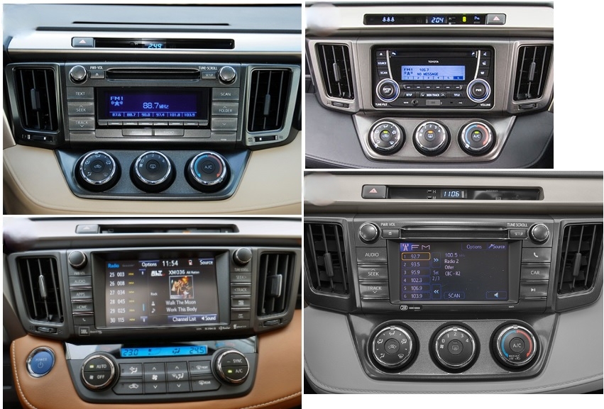 Autoradio compatible Toyota RAV4 2013-2018