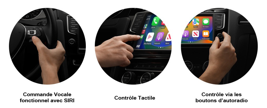 Boîtier Apple Carplay & Android Auto sans fil pour BMW série 7 G11 à partir  de 2015