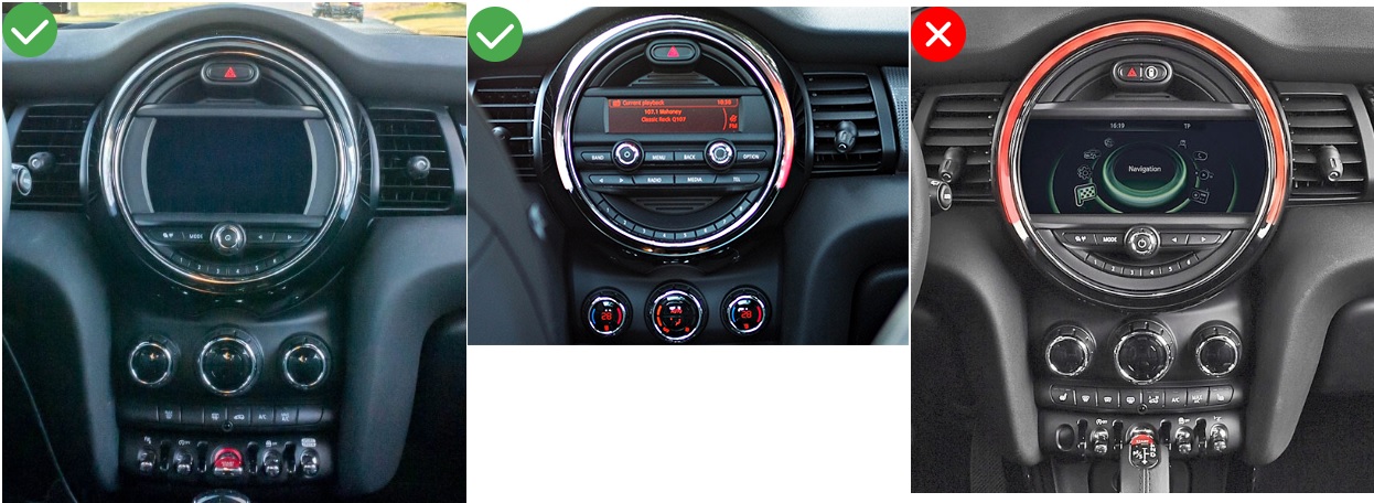 Autoradio Gps Mini Clubman F54 de 2015 à 2019