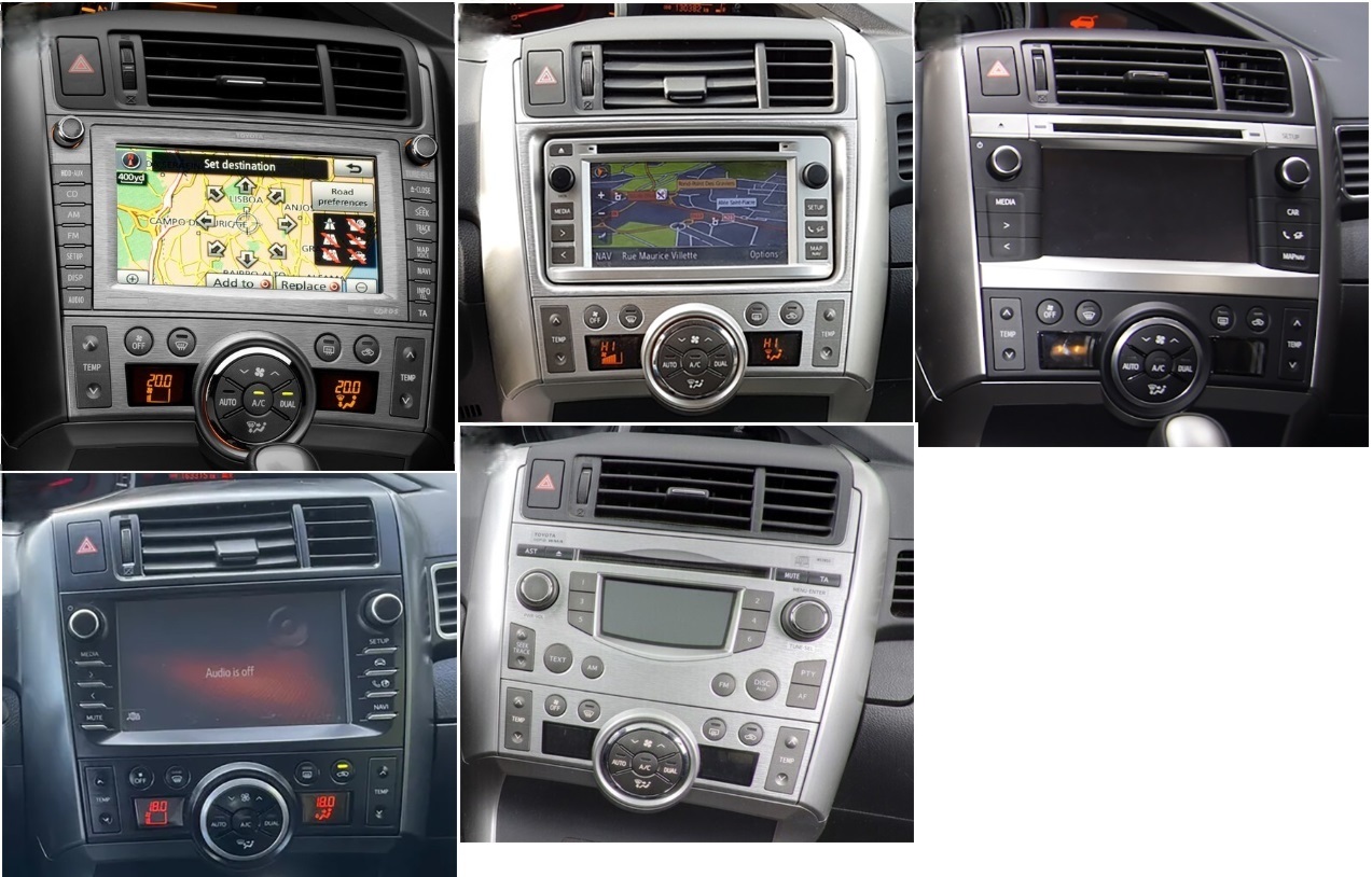 Autoradio compatible Toyota Verso 2009-2018