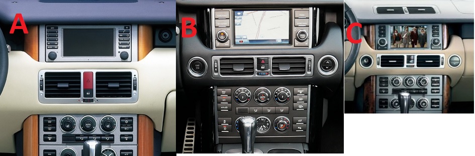 Autoradio d'origine Range Rover Vogue L322