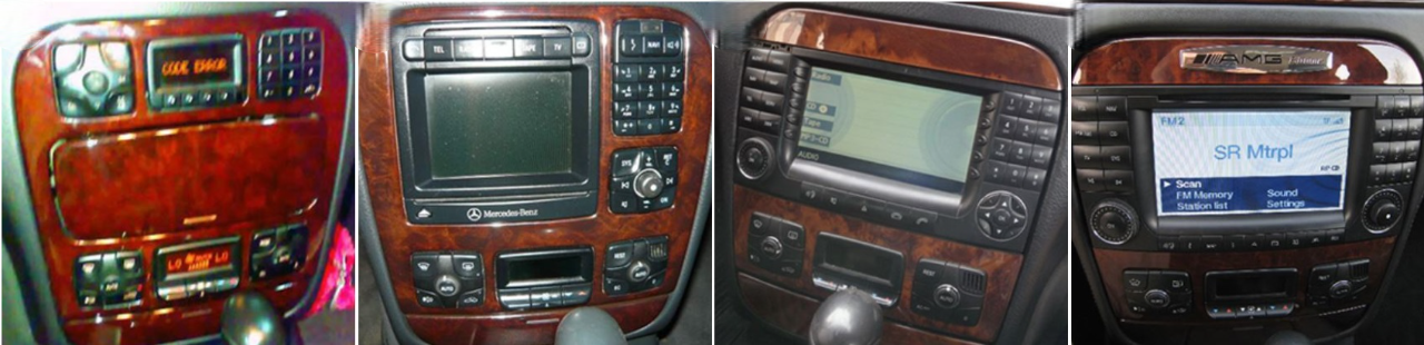 Autoradio d'origine Mercedes Classe S 1998-2005