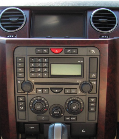 Autoradio d’origine Land Rover Discovery 3 compatible remplacement