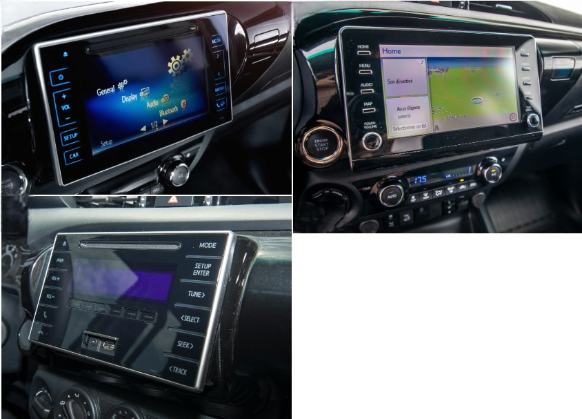 Autoradio compatible Toyota Hilux