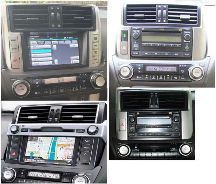 Autoradio compatible Toyota Land Cruiser