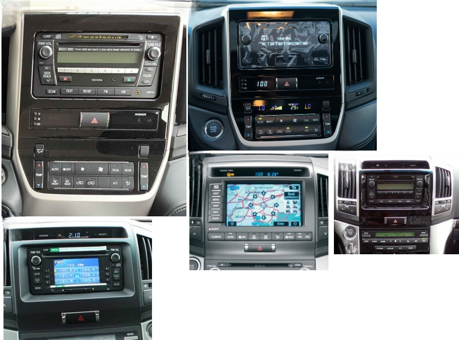 Autoradio compatible Toyota Land Cruiser