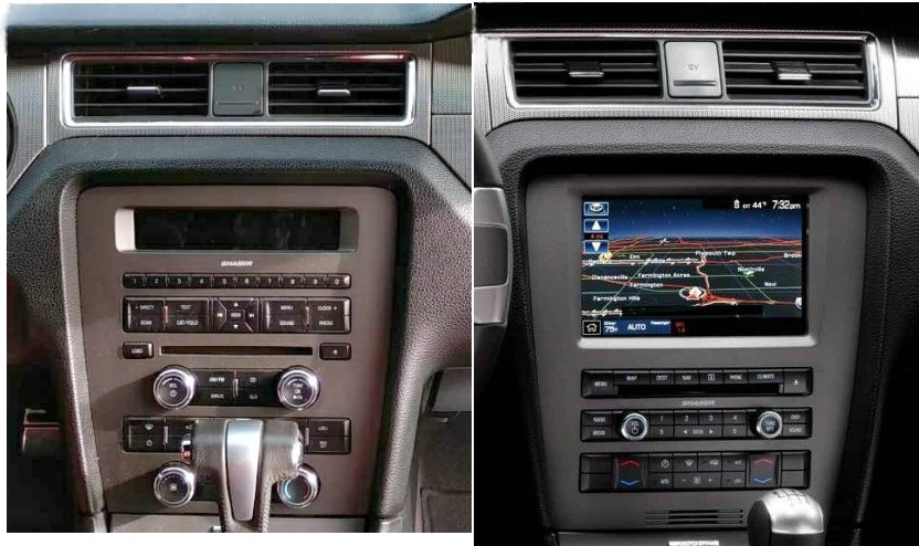Autoradios d'origine Ford Mustang compatibles (2010-2014)