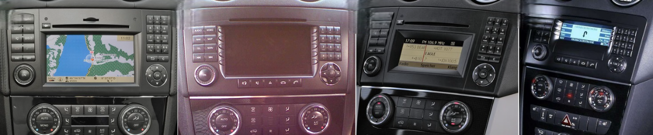 Autoradio compatible Mercedes ML et GL