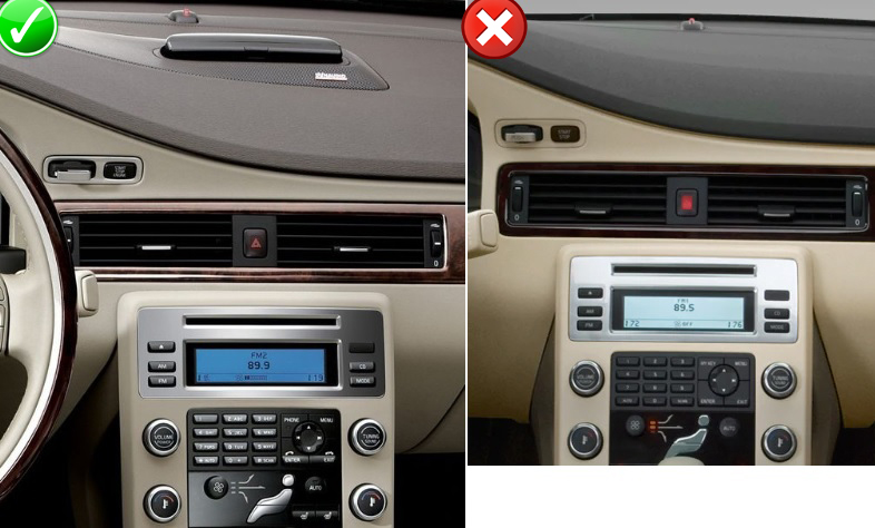 Autoradio Volvo S80 compatible