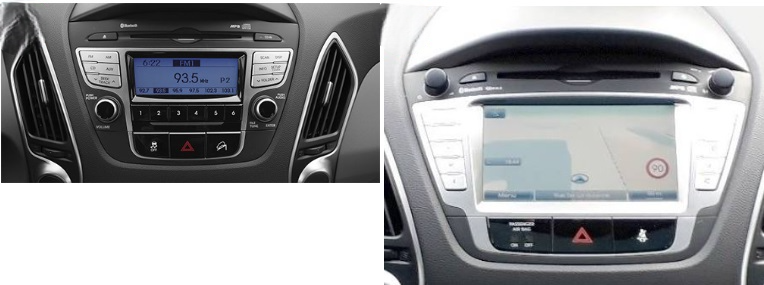 Autoradio d'origine Hyundai Tucson 2009-2015