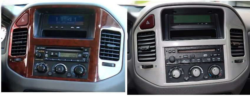 Autoradio compatible Mitsubishi Pajero V60 V70