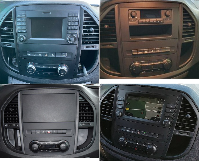 Autoradio compatible Mercedes Vito
