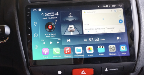installation Autoradio Gps Carplay Citroën C4 Aircross de 2012 à 2017