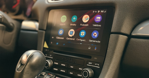installer un Boitier Carplay & Android pour Porsche Panamera de 2017 à 2018