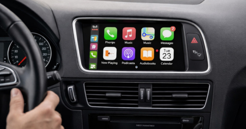 installation d'un Boitier Carplay & Android pour Audi Q5 de 2009 à 2018