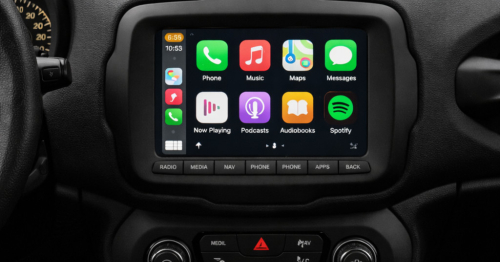 installation d'un Boitier Carplay & Android Auto pour Jeep Renegade de 2014-2018