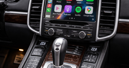 installation Boitier Carplay & Android Porsche Cayenne de 2007 à 2010