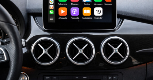 installation d'un Boitier Carplay & Android pour Mercedes Classe B (W246) depuis