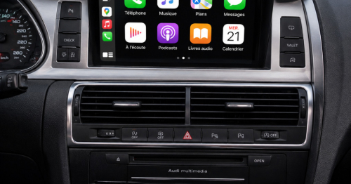 installation d'un Boitier Carplay & Android pour Audi Q7 de 2012 à 2015