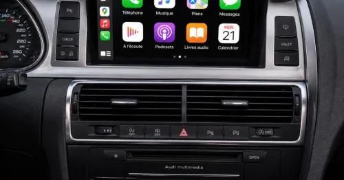 installation d'un Boitier Carplay & Android pour Audi Q7 de 2012 à 2015