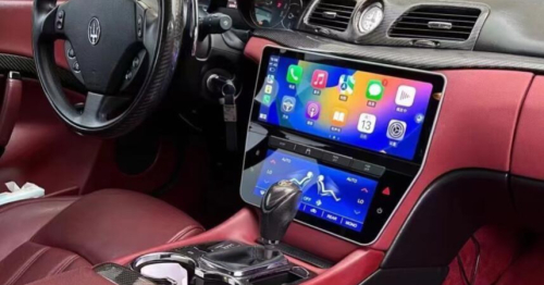 installation Autoradio Gps Carplay Maserati GranTurismo GT de 2007 à 2017