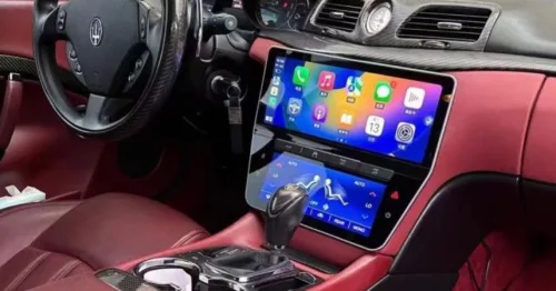 installation Autoradio Gps Carplay Maserati GranTurismo GT de 2007 à 2017