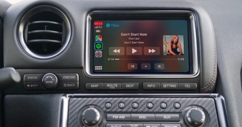 installation de la fonction Apple carplay & Android Auto sur nissan GT-R