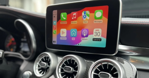 installation boitier carplay Mercedes Classe A W176 à partir de 2012