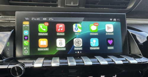 Ajoutez un boitier carplay sans fil sur Peugeot 508 2017 de 2022