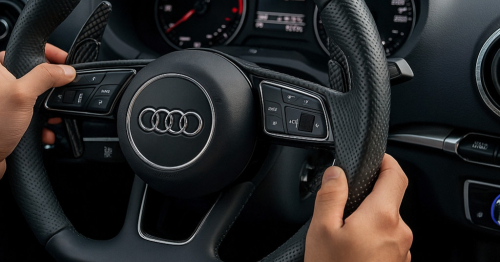 installation paire de Palette au volant Carbone Audi ( 2021 + )