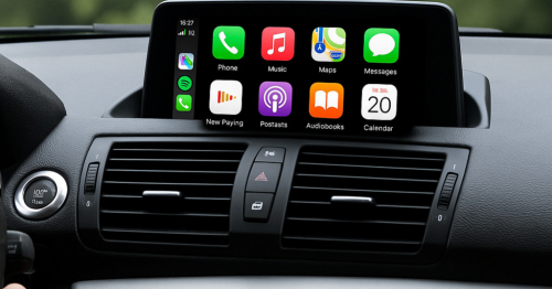 installation d'un Boitier Carplay & Android Auto pour Bmw Série 1 de 2008 à 2012