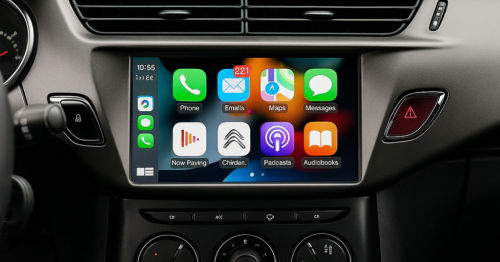 Ajouter la fonction Apple Carplay & Android Auto pour Citroën C3 de 2014 à 2016