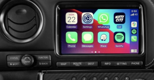 Ajouter la fonction Carplay & Android pour Nissan GT-R R35 de 2008 à 2015