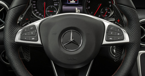 installation Palette au volant Carbone Mercedes Classe A45 W176 de 2015 à 2021