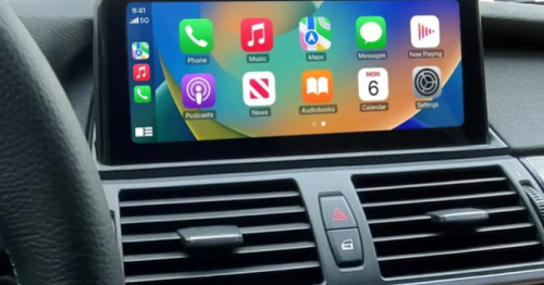 Autoradio Gps Tactile Carplay Wifi USB pour Bmw X6 E71 de 2007 à 2014